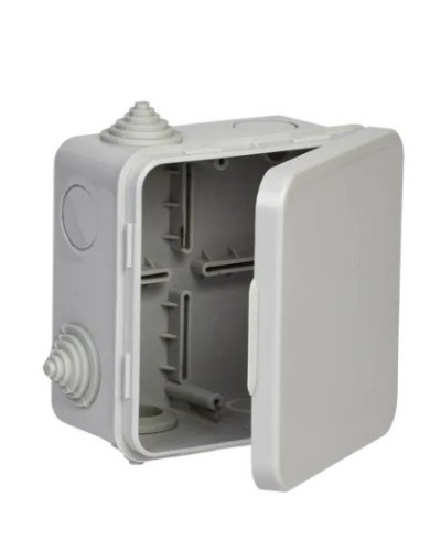 Коробка КМ 100х100х50 GENERICA (UKO31-100-100-050-K03-54G). Коробка распаячная для открытой проводки. GENERICA в Йошкар-Оле