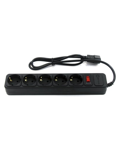SP5B-110U. Сетевой фильтр 5 розеток, 1м, черный. 5bites в Йошкар-Оле