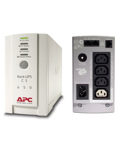 BK650EI APC Back-UPS 650 ВА. Источник бесперебойного питания. APC в Йошкар-Оле