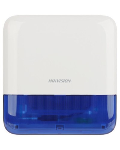 DS-PS1-E-WE Blue Indicator. Оповещатель свето-звуковой радиоканальный уличный. AX PRO Hikvision в Йошкар-Оле