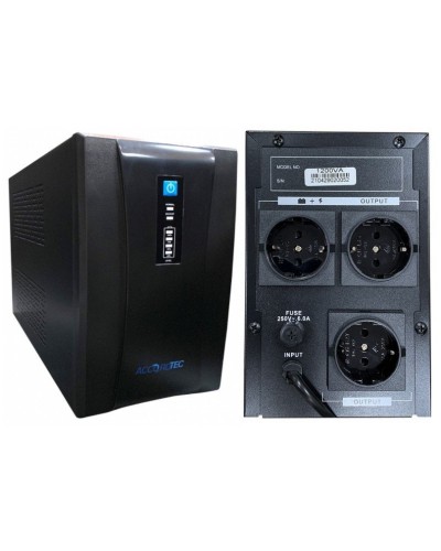 UPS-220/1200VA. Источник бесперебойного питания. AccordTec в Йошкар-Оле