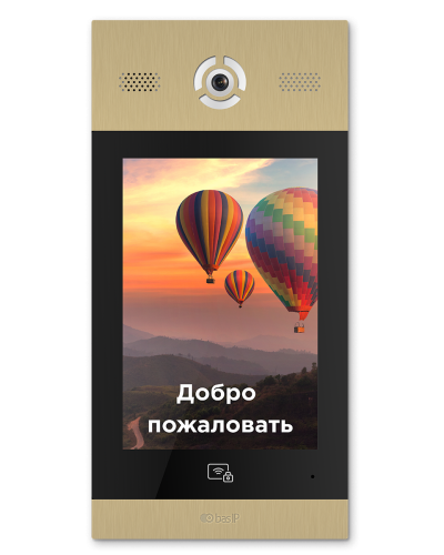 AA-14FB GOLD. Вызывная панель подъездного IP-домофона. BAS-IP в Йошкар-Оле