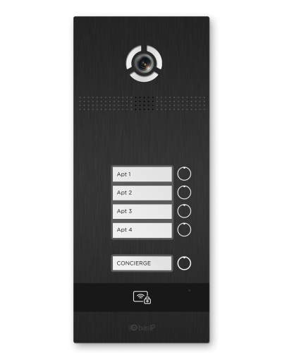 BI-04FB BLACK. Вызывная панель IP-домофона. BAS-IP в Йошкар-Оле