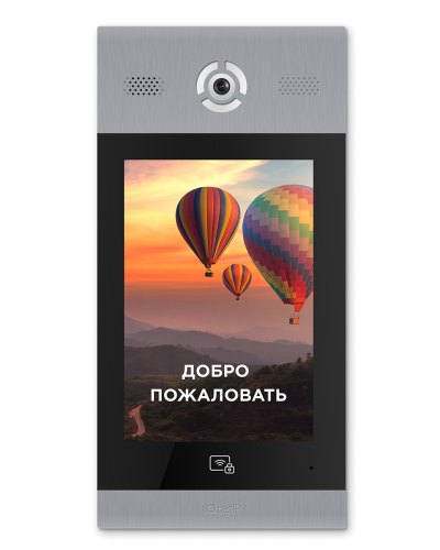 AA-14FB SILVER. Вызывная панель подъездного IP-домофона. BAS-IP в Йошкар-Оле