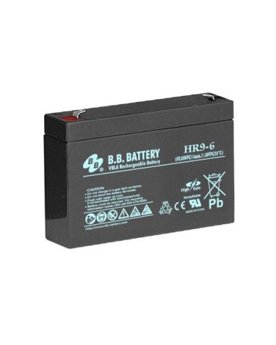 B.B. Battery HR 9-6. Аккумулятор герметичный свинцово-кислотный. B.B. Battery в Йошкар-Оле