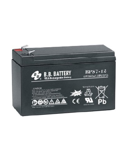 B.B. Battery BPS 7-12. Аккумулятор герметичный свинцово-кислотный. B.B. Battery в Йошкар-Оле