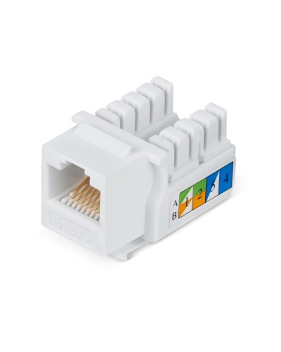 KJ-RJ45-Cat.5e-90 (7008c): Вставка Keystone Jack RJ-45 в Йошкар-Оле