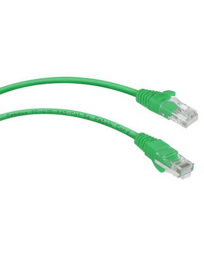 PC-UTP-RJ45-Cat.5e-1.5m-GN (7692c), зелёный. Патч-корд медный. CABEUS в Йошкар-Оле