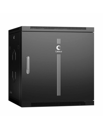 SH-05F-12U60/60m-R-BK (10744c). Шкаф телекоммуникационный 19 настенный 12U. CABEUS в Йошкар-Оле