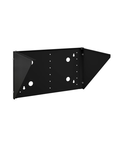 NC-6U-V-BK (12027c). Кронштейн настенный вертикальный 19 6U, цвет черный. CABEUS в Йошкар-Оле