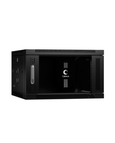 SH-05F-6U60/35-BK (8608c). Шкаф телекоммуникационный 19 настенный 6U. CABEUS в Йошкар-Оле