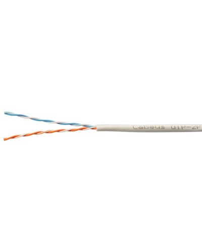 UTP-2P-Cat.5e-SOLID-LSZH-GY-100 (11063c-5). Кабель «витая пара» (LAN) для структурированных систем связи. CABEUS в Йошкар-Оле