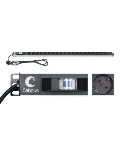 PDU-16-20S-B (9551c). Блок розеток. CABEUS в Йошкар-Оле