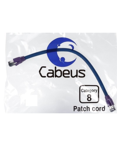 PC-SSTP-RJ45-Cat.8-5m-LSZH (9705c), серый. Патч-корд медный. CABEUS в Йошкар-Оле