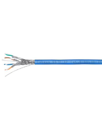 SSTP-4P-Cat.8-SOLID-IN-LSZH-BL-100 (7750c-1). Кабель «витая пара» (LAN) для структурированных систем связи. CABEUS в Йошкар-Оле