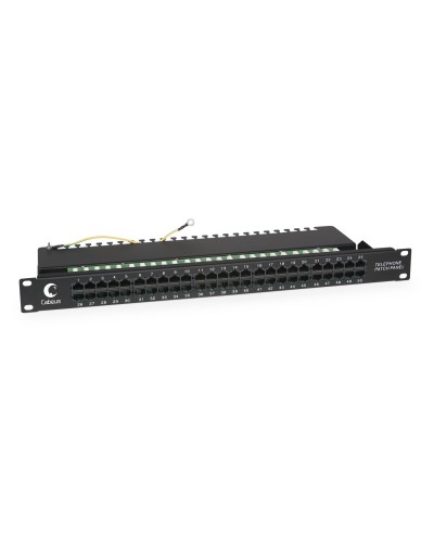 PL-50-TEL-Dual (7003c). Патч-панель 19. CABEUS в Йошкар-Оле