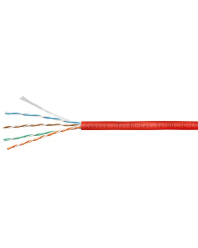 UTP-4P-Cat.5e-SOLID-LSZH-RD (9778c). Кабель «витая пара» (LAN) для структурированных систем связи. CABEUS в Йошкар-Оле
