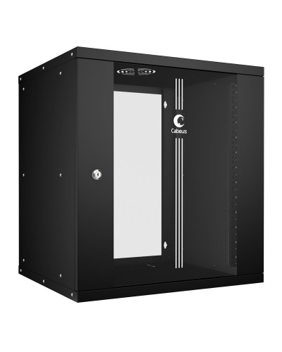 WSC-05D-12U55/45-BK (10180c). Шкаф телекоммуникационный 19 настенный 12U. CABEUS в Йошкар-Оле