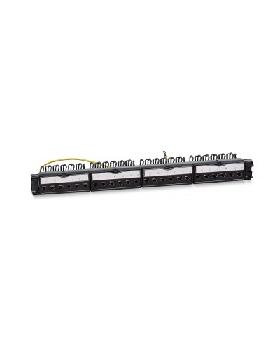 PL-24-KJ-RJ45-Cat.6-SH-180T (11833c): Патч-панель 19" (1U), 24 порта RJ-45, категория 6, полностью экранированная в Йошкар-Оле