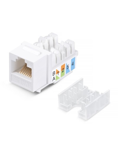 KJ-RJ45-Cat.5e-90-SW (10100c): Вставка Keystone Jack RJ-46 в Йошкар-Оле