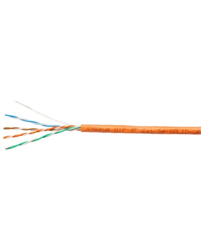 UTP-4P-Cat.5e-SOLID-LSZH-OR-LIGHT-100 (10993c-5). Кабель «витая пара» (LAN) для структурированных систем связи. CABEUS в Йошкар-Оле