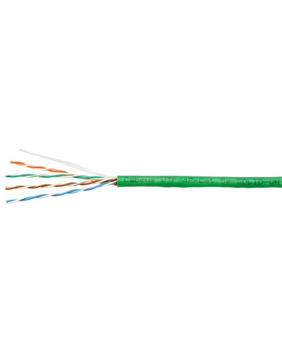 UTP-4P-Cat.5e-SOLID-GN (7250c). Кабель «витая пара» (LAN) для структурированных систем связи. CABEUS в Йошкар-Оле