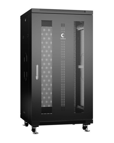 ND-05C-22U60/60-BK (8549c). Шкаф телекоммуникационный 19 напольный 22U. CABEUS в Йошкар-Оле
