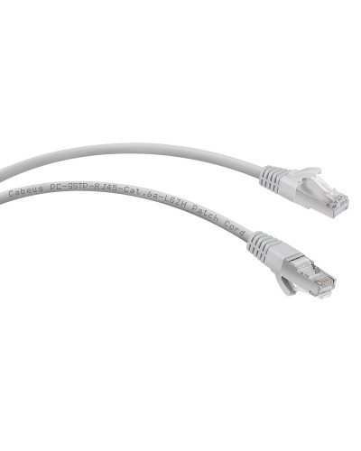 PC-SSTP-RJ45-Cat.6a-1m-LSZH (7901c), серый. Патч-корд медный. CABEUS в Йошкар-Оле