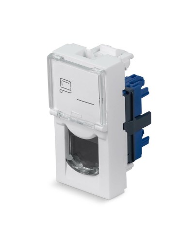 KJ-RJ45-Cat.6-180T-FP-L-22,5 (11840c): Вставка Keystone Jack RJ-45 в Йошкар-Оле