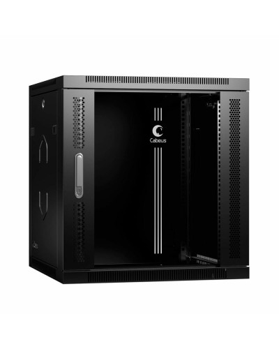 SH-05F-12U60/35-R-BK (10756c). Шкаф телекоммуникационный 19 настенный 12U. CABEUS в Йошкар-Оле