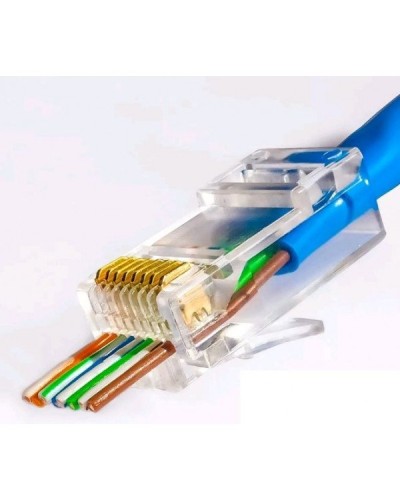 8P8C-C6-FC (100 шт) (10795c). Разъем RJ-45. CABEUS в Йошкар-Оле