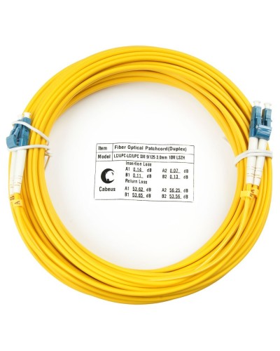 FOP(d)-9-LC-LC-1,5m (7514c). Патч-корд оптический. CABEUS в Йошкар-Оле