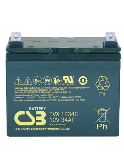CSB EVX 12340. Аккумулятор герметичный свинцово-кислотный. CSB в Йошкар-Оле