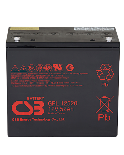 CSB GPL 12520. Аккумулятор герметичный свинцово-кислотный. CSB в Йошкар-Оле