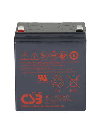CSB HRL 1225W. Аккумулятор герметичный свинцово-кислотный. CSB в Йошкар-Оле