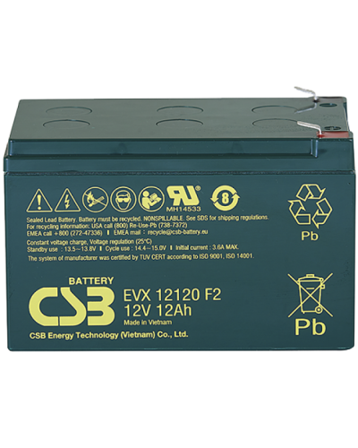 CSB EVX 12120. Аккумулятор герметичный свинцово-кислотный. CSB в Йошкар-Оле