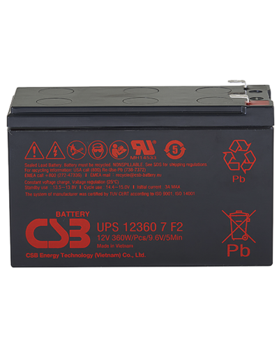 CSB UPS 123607. Аккумулятор герметичный свинцово-кислотный. CSB в Йошкар-Оле