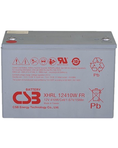 CSB XHRL 12410W FR. Аккумулятор герметичный свинцово-кислотный. CSB в Йошкар-Оле