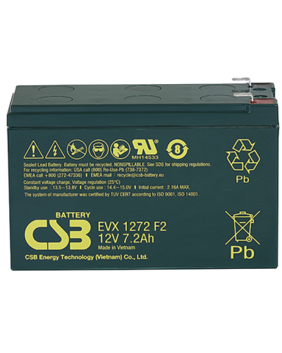 CSB EVX 1272. Аккумулятор герметичный свинцово-кислотный. CSB в Йошкар-Оле