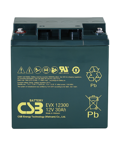 CSB EVX 12300. Аккумулятор герметичный свинцово-кислотный. CSB в Йошкар-Оле