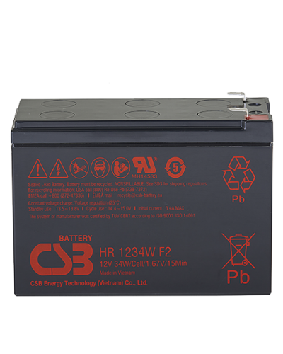 CSB HR 1234W. Аккумулятор герметичный свинцово-кислотный. CSB в Йошкар-Оле