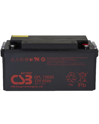 CSB GPL 12650. Аккумулятор герметичный свинцово-кислотный. CSB в Йошкар-Оле