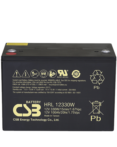 CSB HRL 12330W. Аккумулятор герметичный свинцово-кислотный. CSB в Йошкар-Оле