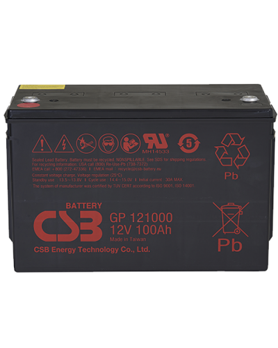 CSB GP 121000. Аккумулятор герметичный свинцово-кислотный. CSB в Йошкар-Оле