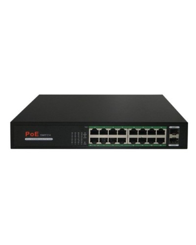 CO-SWP16GFv2. Коммутатор 16-портовый  Gigabit Ethernet с PoE. ComOnyx в Йошкар-Оле