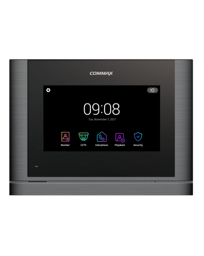 CDV-704MF/VZ (темное серебро). Монитор видеодомофона цветной. Commax в Йошкар-Оле