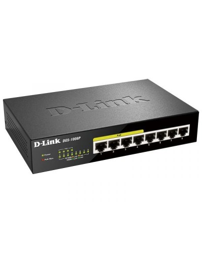 DGS-1008P/E1A. Коммутатор. D-Link в Йошкар-Оле