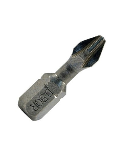 Биты Ph1x25 мм, Torsion, C 6,3 (10шт) (D-T-PH01-025-010). Биты фрезерованные. D.BOR в Йошкар-Оле
