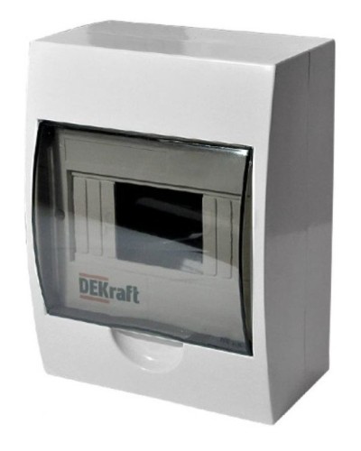 ЩРН-П-8 IP41 настенный (31010DEK). Щиток модульный с прозрачной дверцей. DEKraft в Йошкар-Оле