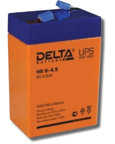 Delta HR 6-4.5. Аккумулятор герметичный свинцово-кислотный. Delta в Йошкар-Оле